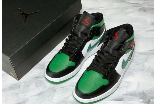 Cheap EP Jordan Toe 554724-067 Green 1 Mid 554724-067 0327